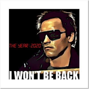 I Won't Be Back - Terminator Posters and Art